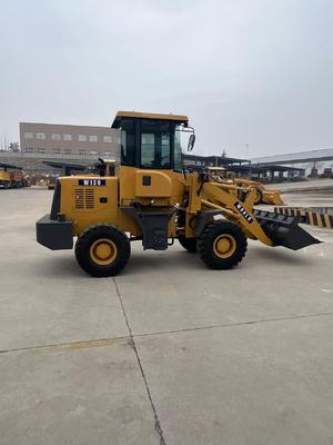 لودر چرخ مینی 1 تن 2 تن، استفاده برای ساخت و ساز، معدن کوچک، سطل 0.6 متر مکعب 0.8 متر مکعب