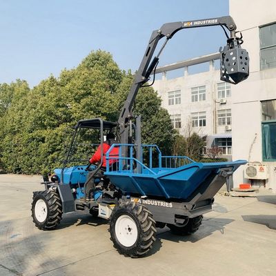 تراکتور 22HP اندونزی روغن نخل Mini Farm Tractor With Grapple