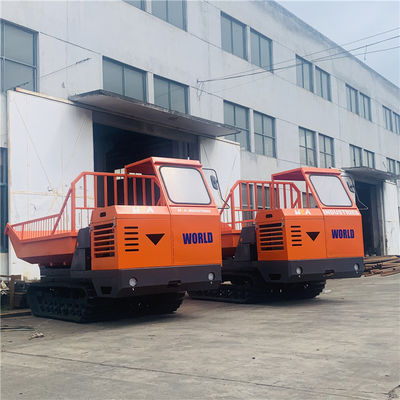 مینی دامپر خزنده 4x4 کمپرسی کوچک با ردیاب بالا با موتور 3 سیلندر