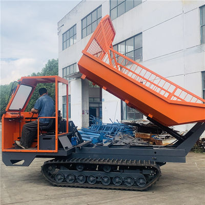 مینی دامپر خزنده 4x4 کمپرسی کوچک با ردیاب بالا با موتور 3 سیلندر