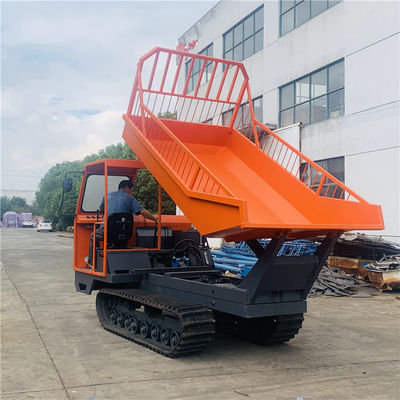 تراکتورهای خزنده کشاورزی 17HP لاستیکی ردیابی شده برای همه زمین