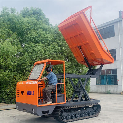 تراکتورهای خزنده کشاورزی 17HP لاستیکی ردیابی شده برای همه زمین