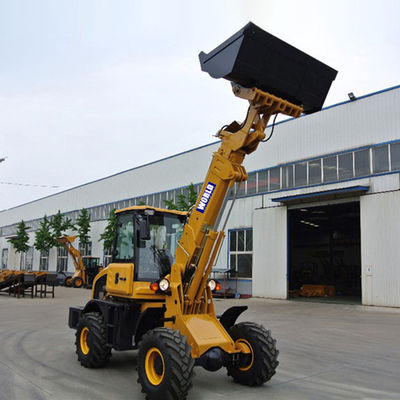 4x4 تلسکوپی چرخ لودر ماشین قدرت 70kW شکل ساختمانی