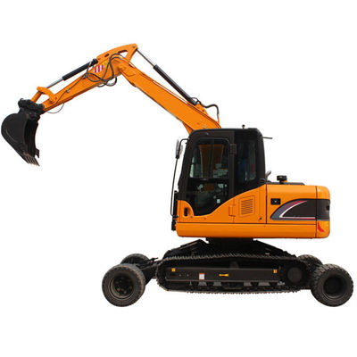 بیل مکانیکی چرخدار کوچک 2200 دور در دقیقه بیل مکانیکی چرخدار دو در یک