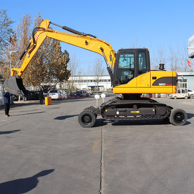 بیل مکانیکی هیدرولیک Digger Crawler WEAX12 مینی بیل مکانیکی دیزلی 9 تن