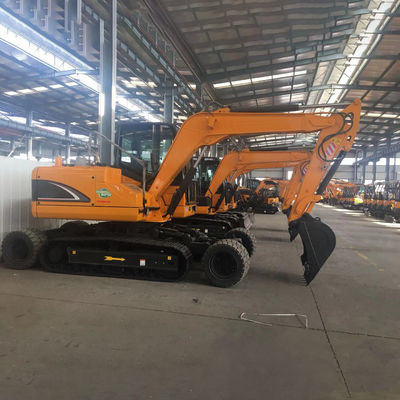 بیل مکانیکی هیدرولیک Digger Crawler WEAX12 مینی بیل مکانیکی دیزلی 9 تن