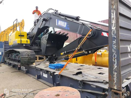 بیل مکانیکی خزنده موتور کامینز با حداکثر. فاصله تخلیه 3.5-4.5 متر برابر با Komatsu PC200