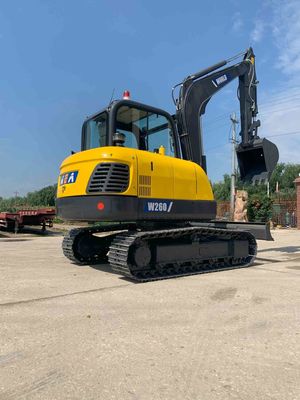 سطل بکهو بیل مکانیکی خزنده کوچک 0.2 Cbm برابر با Komatsu PC60
