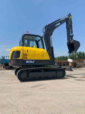 مینی بیل مکانیکی خزنده 5.8*2.0*2.1m حداکثر. Digging Radius 6.1m مشابه کوماتسو PC60