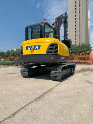 مینی بیل مکانیکی خزنده 5.8*2.0*2.1m حداکثر. Digging Radius 6.1m مشابه کوماتسو PC60