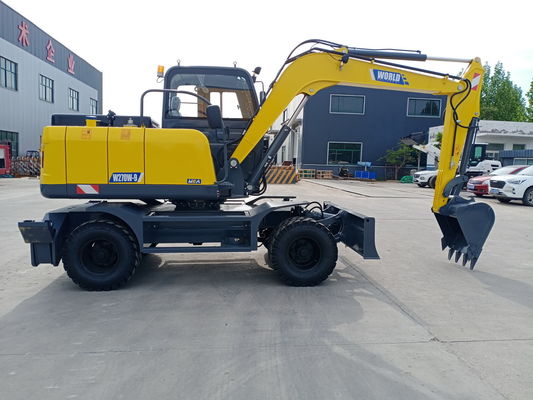 0.2-0.6cbm باکت چرخ خزنده لودر 10-12rpm Grapple Clamp Orchards Municipal