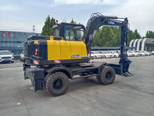 بیل مکانیکی چینی نوع چرخ با چنگک برای چوب یا چمن
