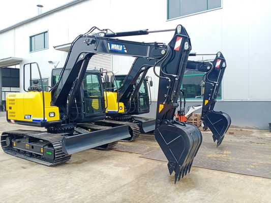 مینی کرولر Excavator Breaker با 11rpm Swing Speed مشابه Komatsu PC60 PC80