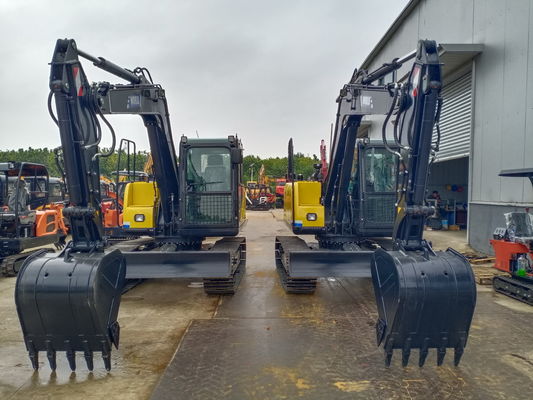 مینی کرولر Excavator Breaker با 11rpm Swing Speed مشابه Komatsu PC60 PC80