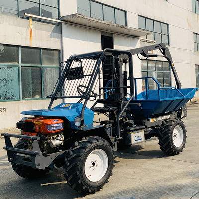 محور جلو 4WD تراکتور روغن نخل دوچرخه 2150mm و محور عقب 4WD