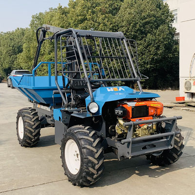 محور جلو 4WD تراکتور روغن نخل دوچرخه 2150mm و محور عقب 4WD