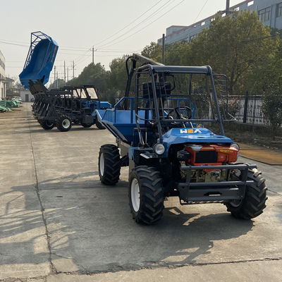 محور جلو 4WD تراکتور روغن نخل دوچرخه 2150mm و محور عقب 4WD
