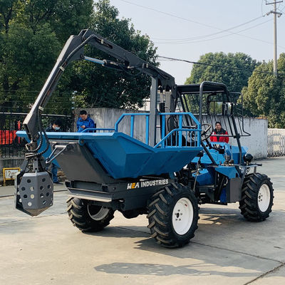 محور جلو 4WD تراکتور روغن نخل دوچرخه 2150mm و محور عقب 4WD