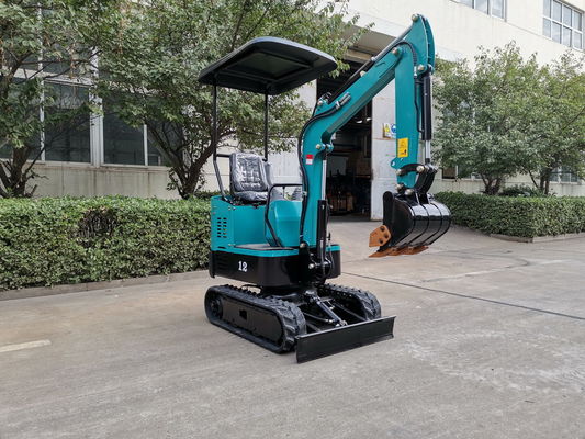 مینی Excavator 0.025 M3 وزن عملیاتی 1000kg قیمت بسیار پایین برای باغ یا پارک