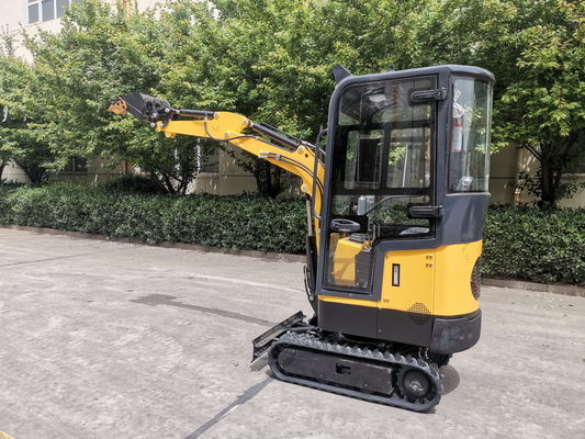 مینی Excavator 0.02 به 0.5 M3 وزن عملیاتی 1000kg لاستیک یا فولاد