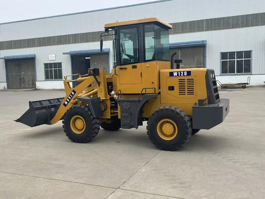 لودر چرخ مینی 1 تن 2 تن، استفاده برای ساخت و ساز، معدن کوچک، سطل 0.6 متر مکعب 0.8 متر مکعب