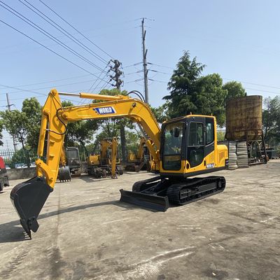 بیل مکانیکی خانگی خزنده هیدرولیک 1100rpm مینی بیل مکانیکی با مسیر لاستیکی