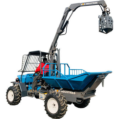 محور جلو 4WD تراکتور روغن نخل دوچرخه 2150mm و محور عقب 4WD