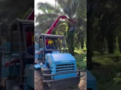 تراکتور هایدروولیک کوچک کشاورزی 14hp موتور تراکتور قدرت برای مزارع روغن نخل